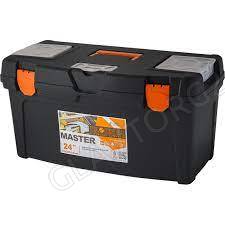 Ящик для инструментов Master 24" чёрный/оранжевый