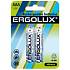 картинка Ergolux AAA-600mAh Ni-Mh BL-2 (NHAAA600BL2, аккумулятор,1.2В) от компании ГлавТорг Красноярск