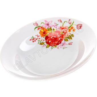 Тарелка глубокая 200мм Натали 250мл Идиллия/20