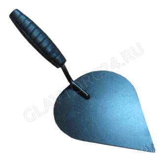 Кельма КШ штукатура с пласт. ручкой  (Тандем)