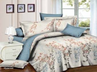 КПБ Евро Satin collection Микросатин ИРАКЛИЯ Под200*220+Пр220*240+2Нав(70*70)