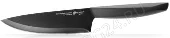 Нож 15см кухонный APOLLO genio "Nero Steel"/10 арт. NST-03