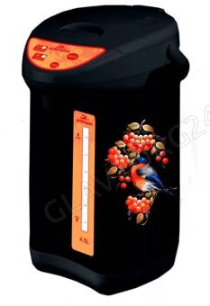 Термопот Добрыня DO-488 4,5л 0,75кВт нерж. сталь черный