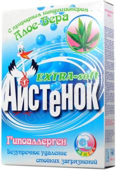 АИСТЕНОК СМС д/стирки в машинке и ручной стирки д/детской одежды 400гр SOFT /30
