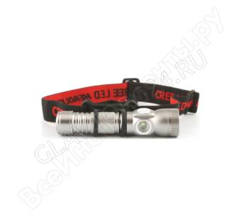Фонарик Camelion LED5159 (фонарь аккум. налобн, БИ POWER (2LED, 4 реж, 1х18650 и ЗУ в комп, алюм