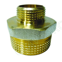 Ниппель (бочонок) переходной 1" х 1/2" НР