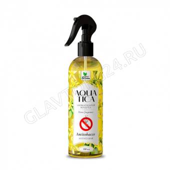 Aquatica ароматизатор воздуха "Antitobacco/Антитабак" (триггер) 350 мл. Clean&Green /15
