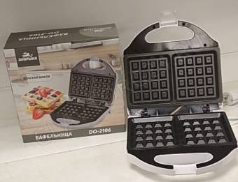 Вафельница ДОБРЫНЯ DO-2106 Венские вафли 750Вт 
