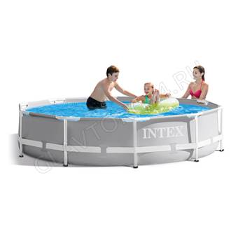 INTEX Бассейн каркасный призматический ,от 6 лет 3,05мх76см , 26700