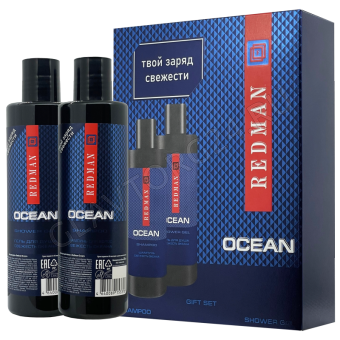 Под. Набор 581 REDMAN OCEAN (Шампунь 250 + Гель д/душа 250)
