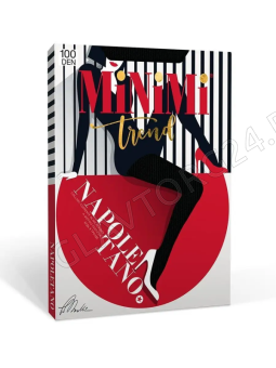 Колготки женские MINIMI NAPOLETANO 100den 3/M nero полиамид, эластан