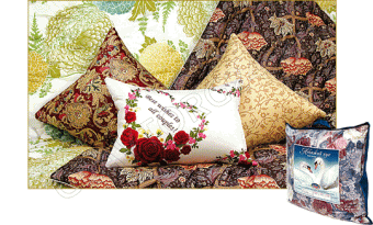 Подушка 50*70см искусственный лебяжий пух Эльф 274 сатин 