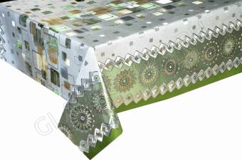 Клеенка HOZBAT Элегия голд на ткани 1,37*20м BTRA-81071H-S silver 