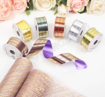 Лента упаковочная (ФАСОВКА 6 шт) 2,8 см х 5 м, цвета МИКС   2952043