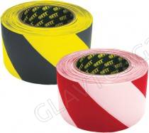 Лента разметочная клейкая черн/желт 50мм*25м/11859
