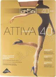 Колготки женские OMSA ATTIVA 40den 2/S caramello капрон