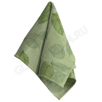 Полотенце вафельное хлопок 45*60см Vse DOMA 29172-5 Фольяж 