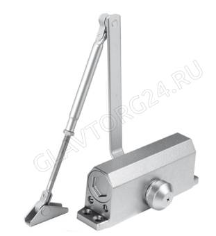 Доводчик дверной DORF L-8223 80кг Серебро