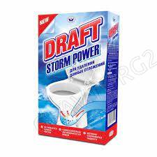 Draft Storm Power Средство д/унитаза 400г (д/удаления донных отложений)