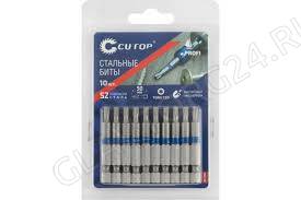 Биты стальные, 10 шт., CUTOP Profi, TORX T20, 50 мм