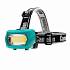 картинка Фонарик Camelion LED53411 (налоб, аккум 3,7В, зелен, COB, 3 Вт, 3 реж, 3 x AAA, Type-C, блист) от компании ГлавТорг Красноярск