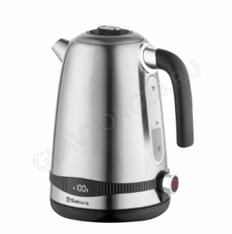 Чайник электрический SAKURA SA-2177DS Premium 1,7л 2,2кВт нерж.сталь 