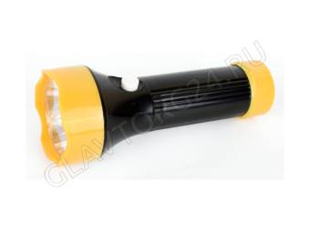 Фонарик Ultra Flash 5002-ТН черный, 4LED, 1 реж, 3XR03
