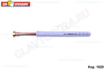 Дюбель-гвоздь полипропилен, потай SM-L 8*80/100шт. /8