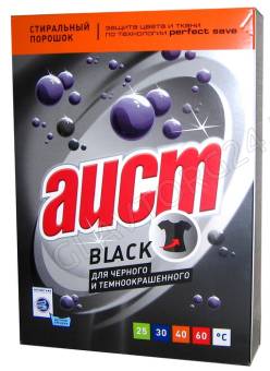 Аист СМС д/стирки в машинке и руной стирки Black  для черного 400гр/30***