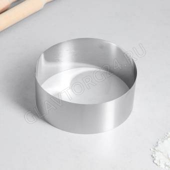 Форма для выпечки и выкладки "Круг", H-12, D-28 см   4747325