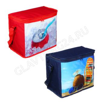 Термосумка 30х19х37см, 25л ,полиэстр,ПЕВА,3 цвета , СХ1504 