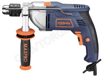 Дрель ударная MAX-PRO 850Вт 0-2700об/мин ключевой патрон 1,5-13мм/85069