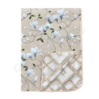 Покрывало двухстороннее 200*220 п/э Комфорт "Вьюн"