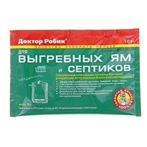Доктор Робик для выгребных ям/36 шт 75гр