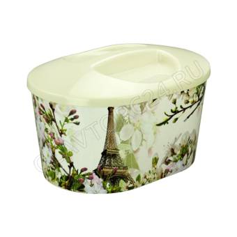 Контейнер (шкатулка) "Париж" овальный М1845