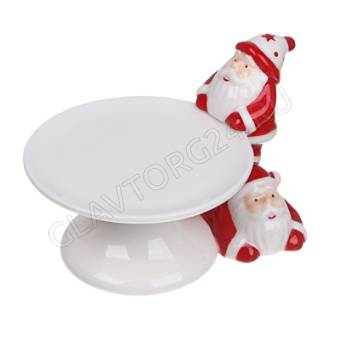 СНОУ БУМ Подвеска сДедами Морозами, доломит, 13*6,8*8см