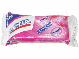 Запаска д/унитаза Свежинка 30гр./24шт/192шт цветочный