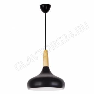 Светильник бытовой потолочный (220V 40W E27) черный