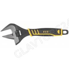 Ключ разводной "Стайл", узкие губки, шкала, экстра увелич.захват, прорезин. ручка  200 мм ( 39 мм )