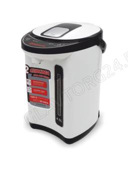 Термопот Sakura SA-314WB 4,5л 0,75кВт металл черно-белый