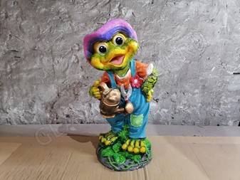 Сувенир Лягушка с лейкой 75см