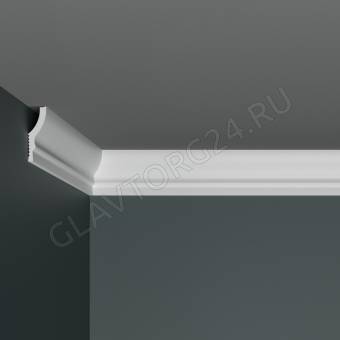 Потолочный плинтус для натяжных потолков P-60 20х60х2000мм 7471730