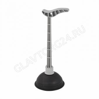 Вантуз (с удлиненной ручкой)(серый) (уп.18)