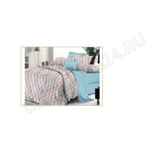 КПБ Евро Satin collection Микросатин ПЛЕТЕНИЕ Под200*220+Пр220*240+2Нав(70*70)