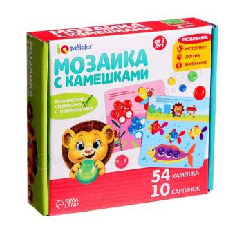 IQ-ZABIAKA Марблс Мозаика с камешками   3744925