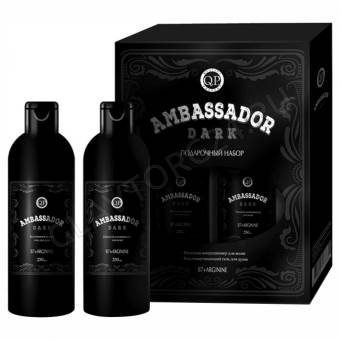 ПН №1121-2 Ambassador Dark (шампунь-кондиц 250мл+ восстанав. гель для душ 250мл