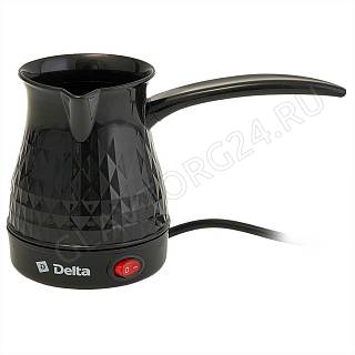 Турка электрическая DELTA DL-8302 0,6л 800Вт нерж. сталь
