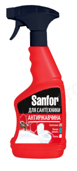 SANFOR для удаления известкового налета и ржавчины  спрей 500мл/12