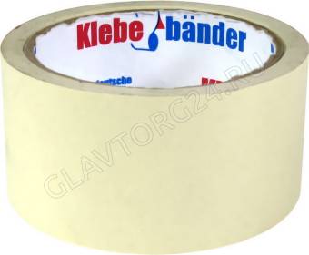 Бум.малярная крепп лента 75мм 40м Klebebander