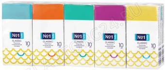 Белла платочки бумажные носовые №1 CLASSIC 10шт